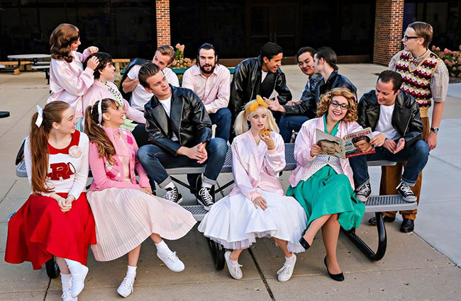 Pictured, first row, left to right, Monica Hauschild, Lara Bell, Patrick Wicklow, Jessica Oliver, Angelina Straus, Matthew Luccetti. and top row, left to right, Ariella Simandl, Jessica Santos, Ben Carver, Gary Mackowiak, Julius Alfaro, Nicholas Mule, Ethan Sherman, Liam Bell. Not pictured are: Peri Sindberg, Heidi Boring, William Boyd, Mary Beth Brown.