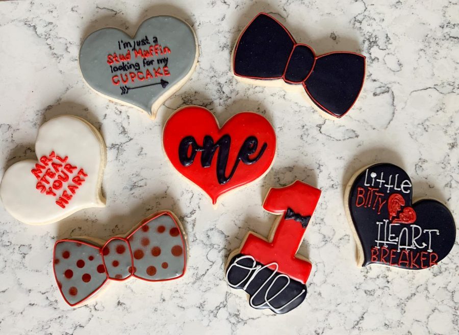 Valentines Day treats by Jackies Crazy Cookies