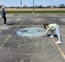 The club's Chalk It Up! event last year 