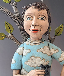 Workshop features paper clay artist