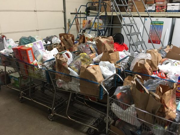Donations at the Grafton Food Pantry will help the needy have holiday meals.