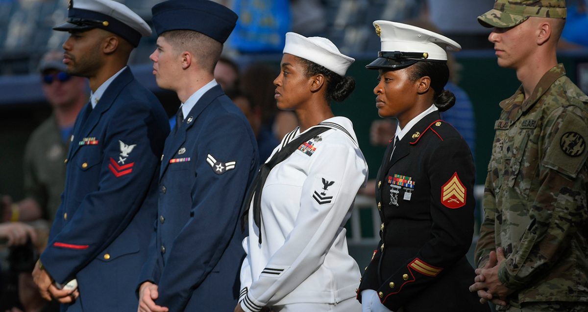 The U.S. military is one of the most diverse in the world.